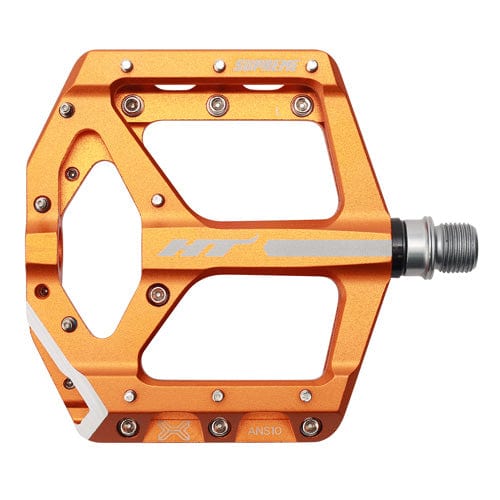 flat pedals orange HT Components ANS10 Supreme Pedals Orange
