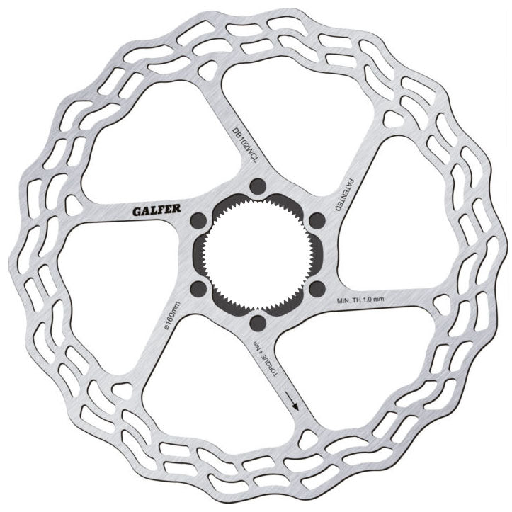 Galfer Disc Road/Gravel Wave Rotor - Centerlock - LoamLabs