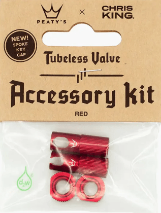 Peaty's Tubeless Valve Cap Kit - LoamLabs