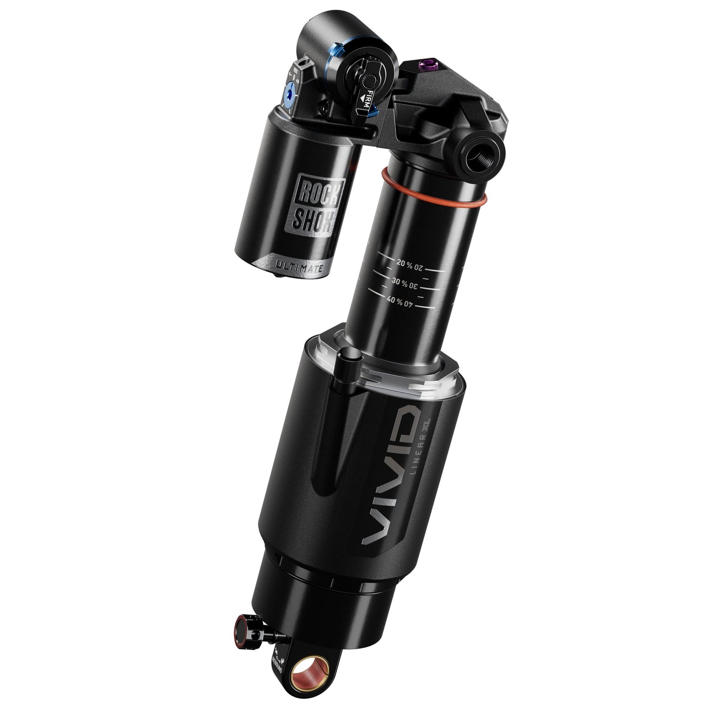 RockShox Vivid Ultimate RC2T Air Shock - LoamLabs