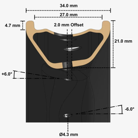 We Are One WANDERER Carbon Rim (Bikepacking) - LoamLabs