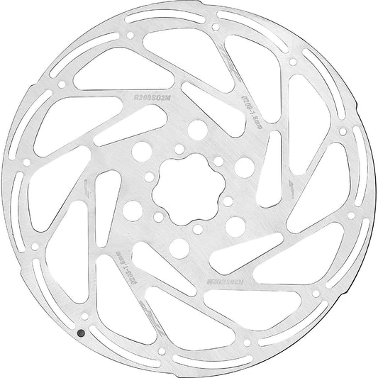 1 - Piece R2 6 - Bolt Rotor, 1.8mm Thick, 203mm - LoamLabs