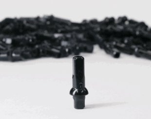 Alloy Nipples (Black) - LoamLabs