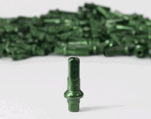 Alloy Nipples (Green) - LoamLabs