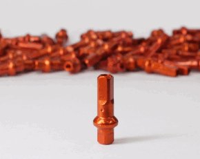 Alloy Nipples (Orange) - LoamLabs