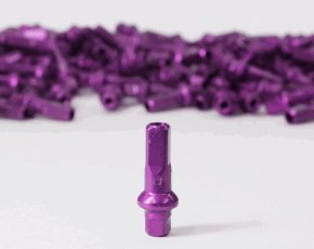 Alloy Nipples (Purple) - LoamLabs