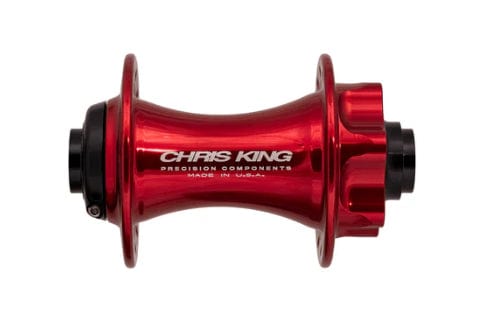 Chris King 6B F Hub, 15x110mm 28h - Red - LoamLabs