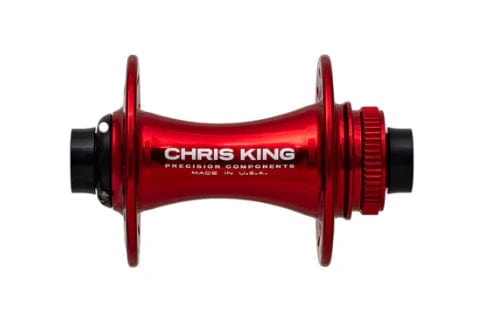 Chris King CL F Hub, 15x110mm 24h - Red - LoamLabs