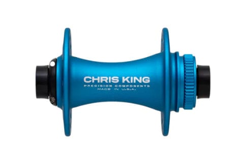 Chris King CL F Hub, 15x110mm 24h - Turquoise - LoamLabs