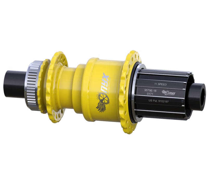 Classic CL R Hub, 12x142mm HG11 24h - Cardinal Yellow