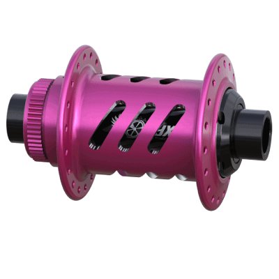 Classic Helix CL F Hub, 15x110mm 28h - Pink (Anodized) - LoamLabs