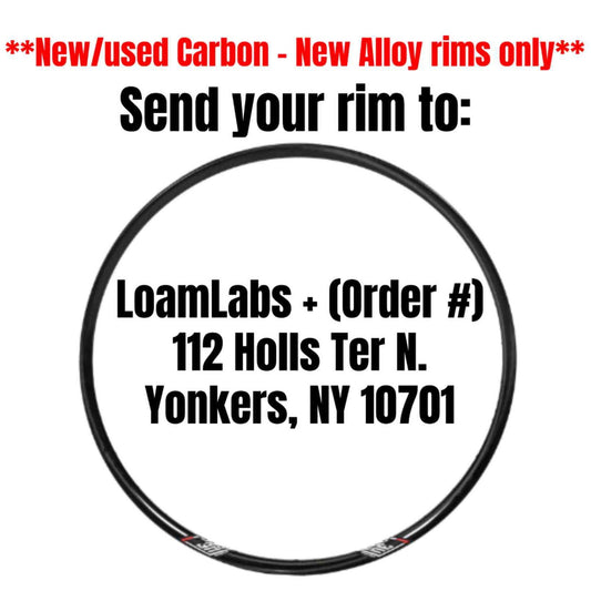 Customer Provided Front Rim - LoamLabs