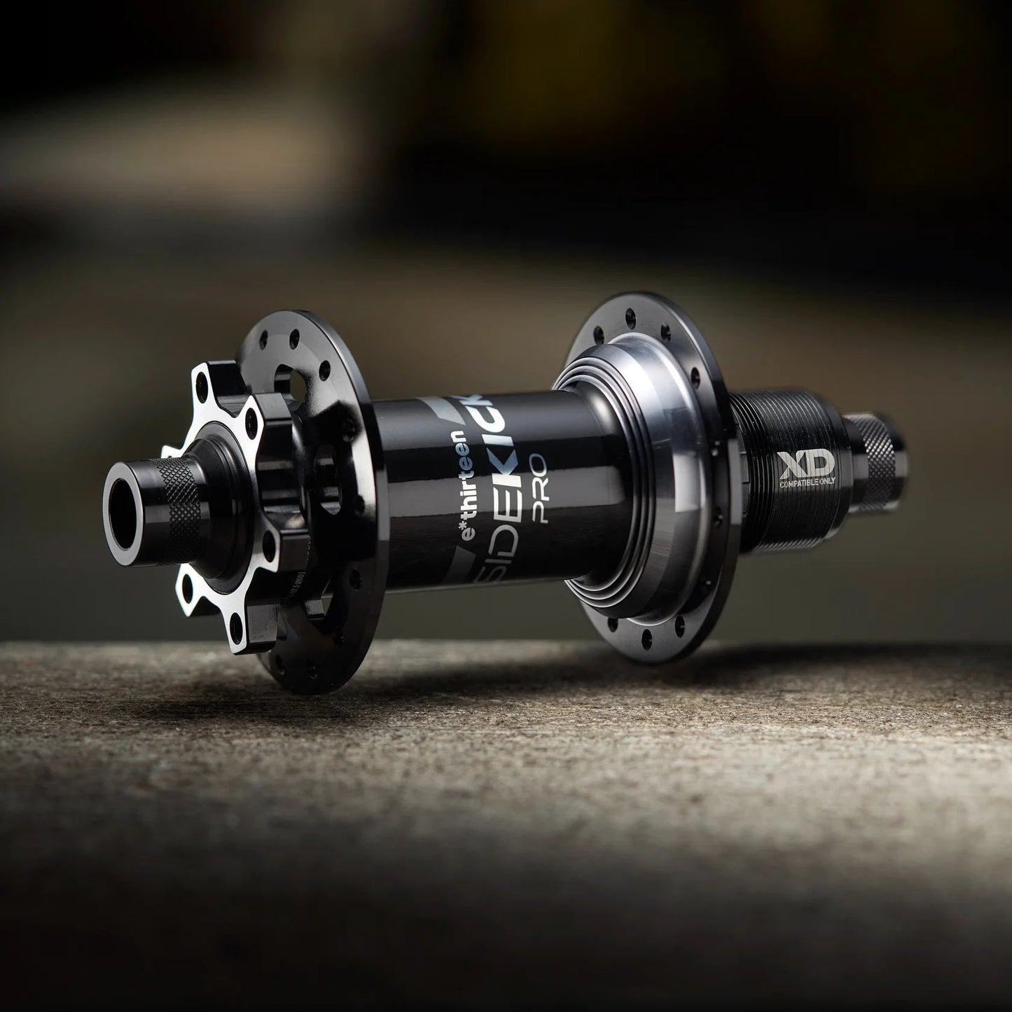 e*thirteen Sidekick Pro Rear Hub - 6 - Bolt - 12x148mm - LoamLabs