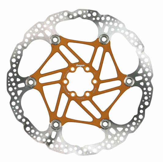 Floating Rotor, 160mm (Floating/Wave) - Orange - LoamLabs