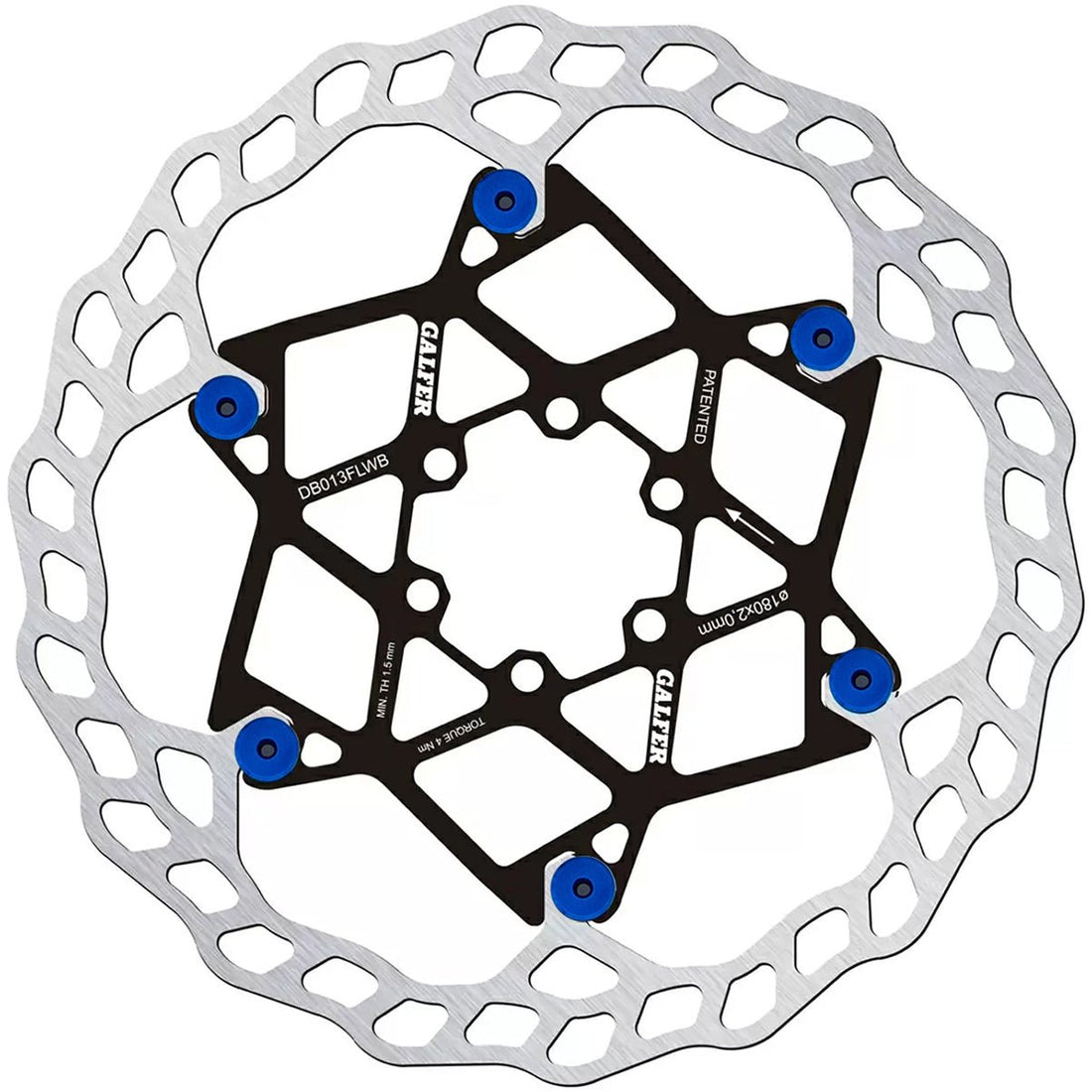 Galfer Disc Floating Wave Rotor - 6-Bolt – LoamLabs