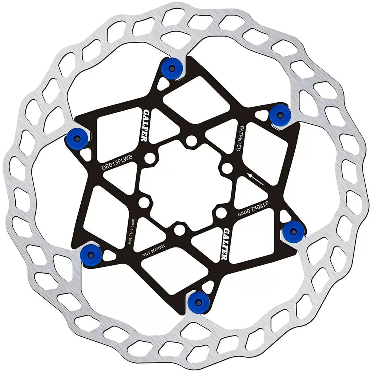 Galfer Disc Floating Wave Rotor - 6 - Bolt - LoamLabs
