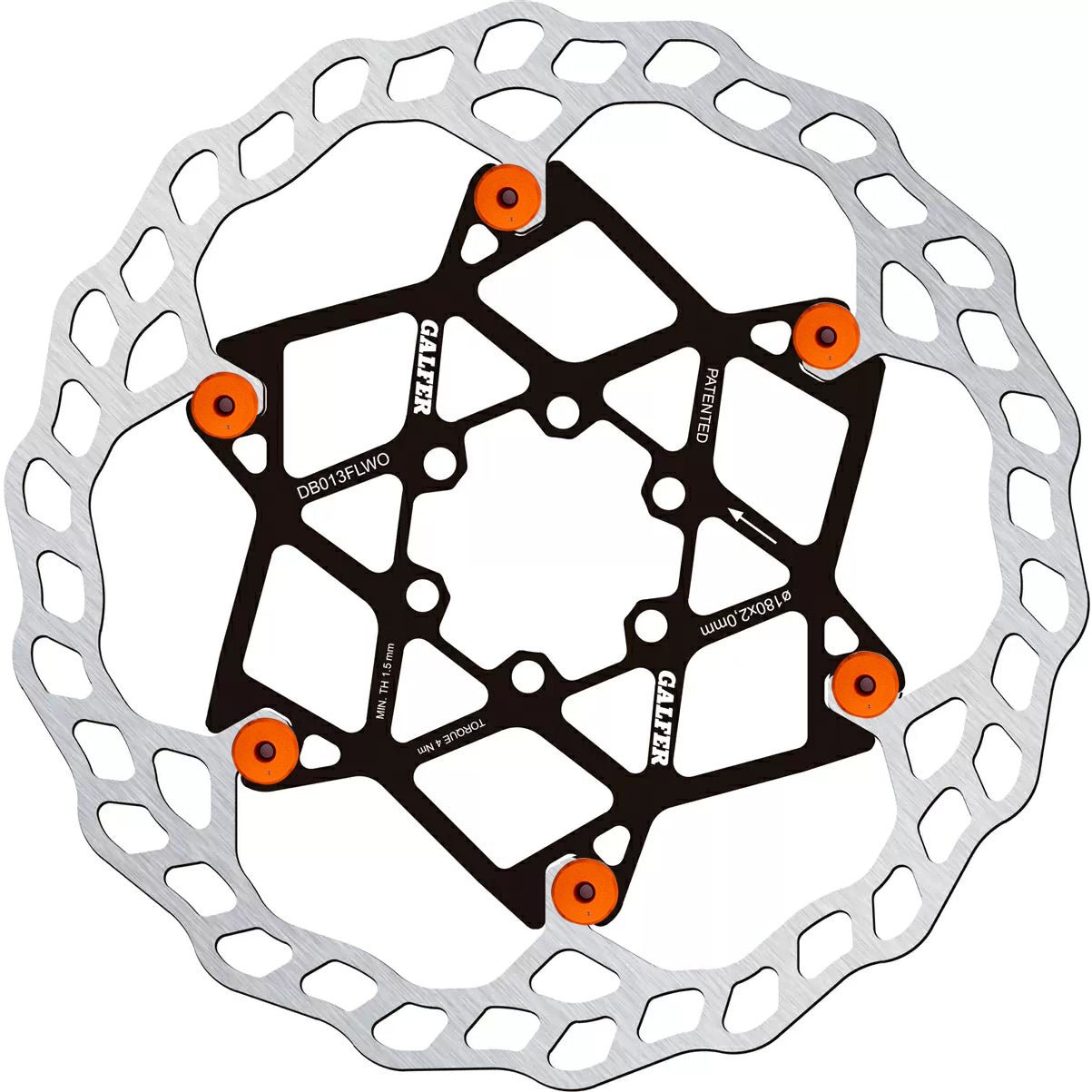 Galfer Disc Floating Wave Rotor - 6 - Bolt - LoamLabs