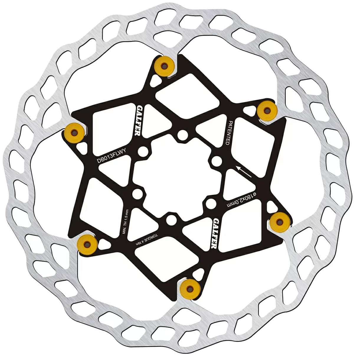 Galfer Disc Floating Wave Rotor - 6 - Bolt - LoamLabs