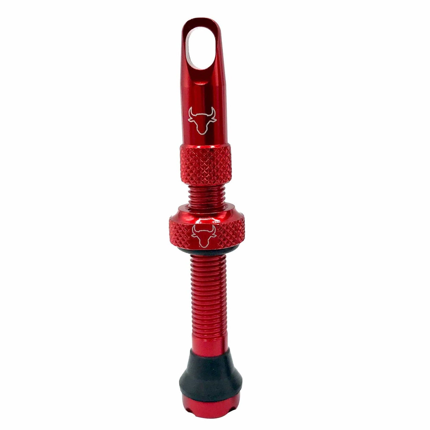 HF Tubeless Valve, 42mm - Red - LoamLabs