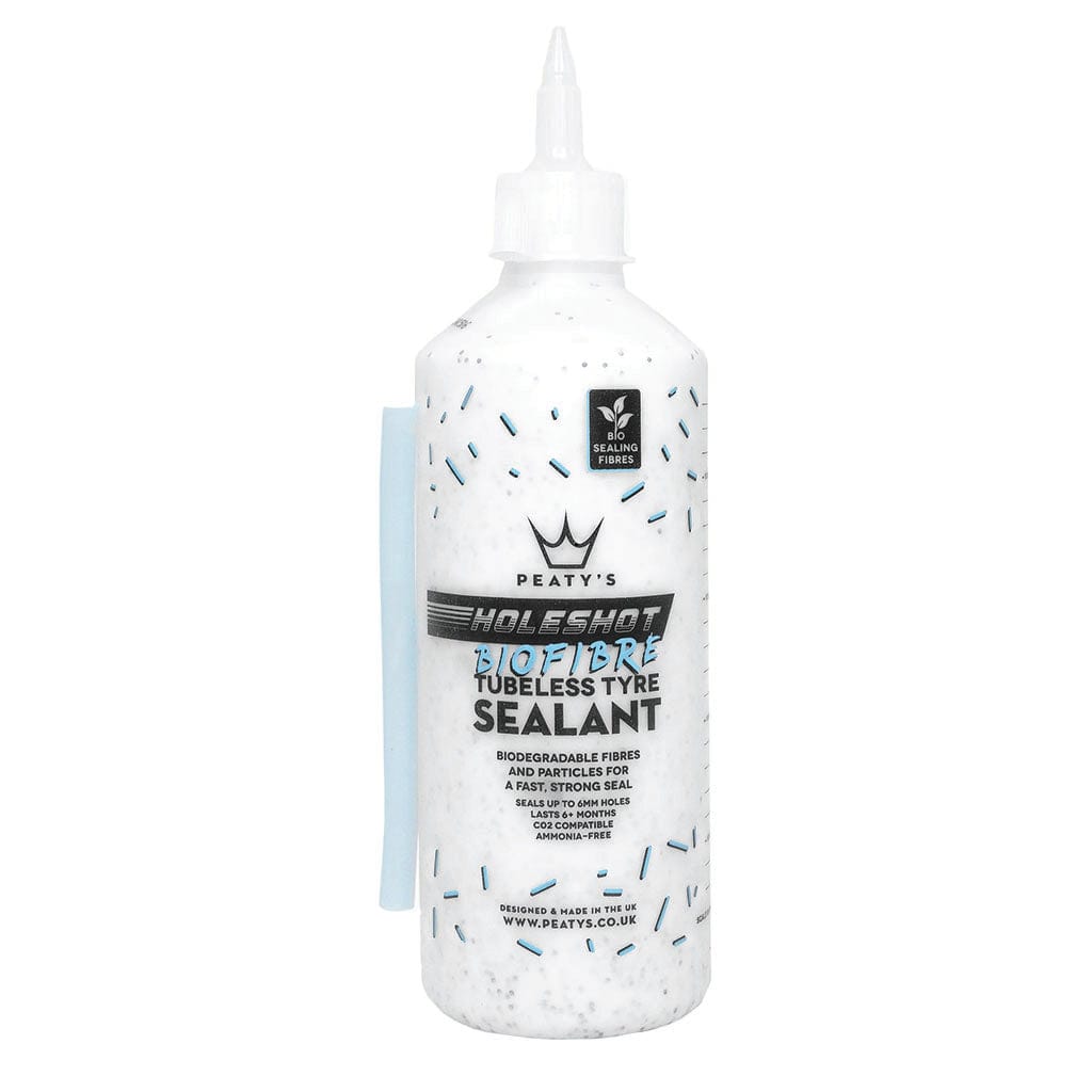 Peaty's Holeshot BioFibre Tubeless Tire Sealant - Thumbnail 4