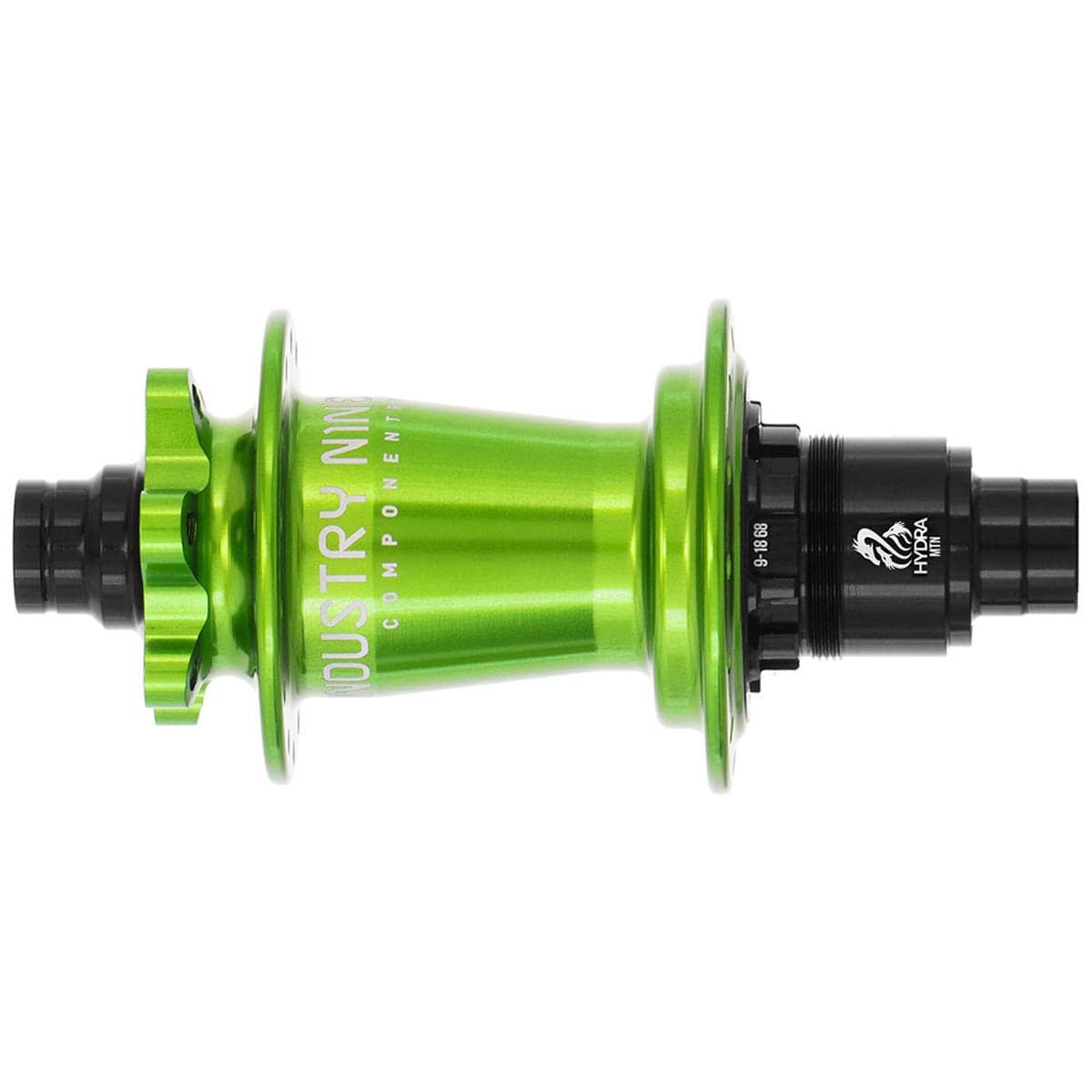 Hydra 6B R Hub, 12x148mm HG 28h - Lime - LoamLabs