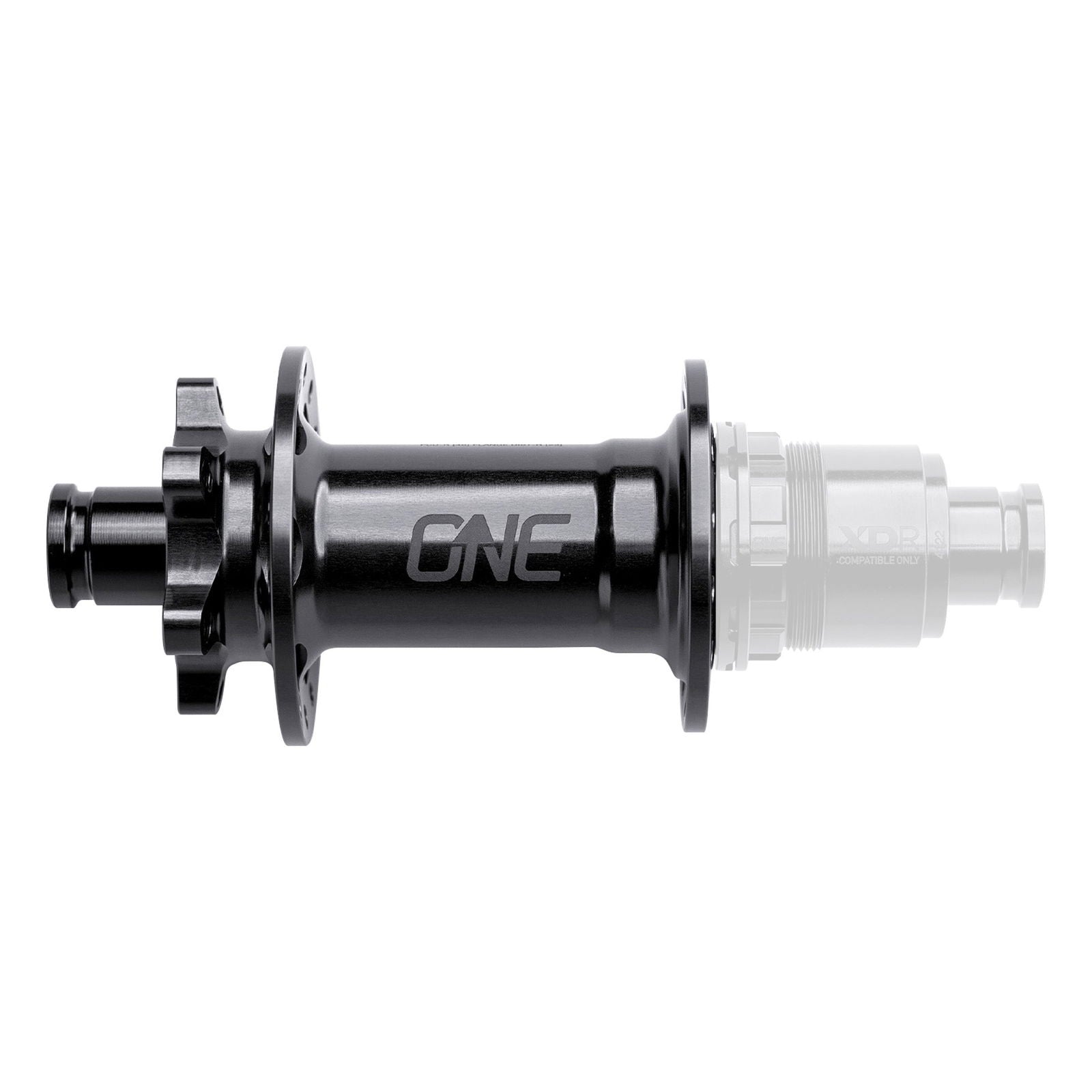 OneUp 6B R Hub, 12x148mm 32h HG - Black - LoamLabs