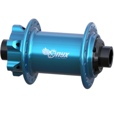 Onyx Racing Mountain Hubs Classic 6B F Hub, 20x110mm 32h – Turquoise (Anodized)
