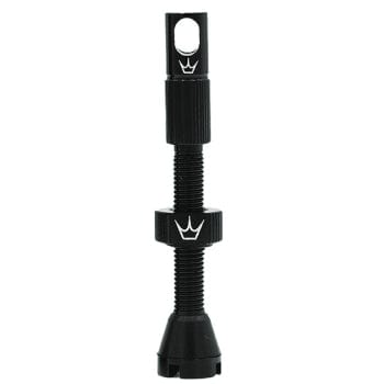 Peaty's Tubeless Valve, 42mm - Black - LoamLabs