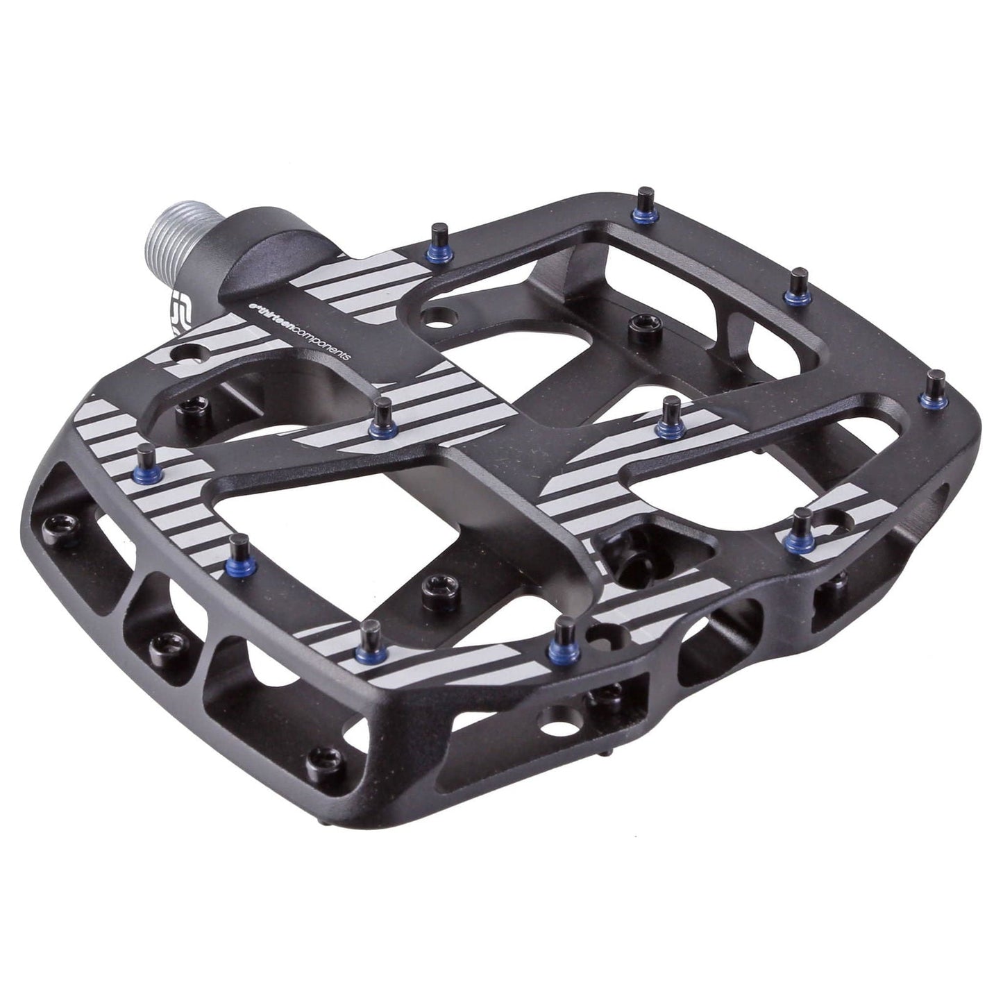 Plus Platform Pedals, Aluminum Body - Black - LoamLabs