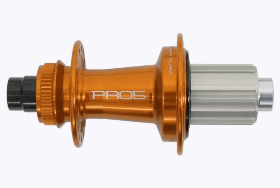 Pro5 CL R Hub, 12x142mm 24h HG11 - Orange - LoamLabs