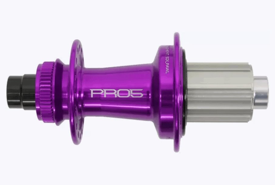 Pro5 CL R Hub, 12x142mm 28h HG11 - Purple - LoamLabs