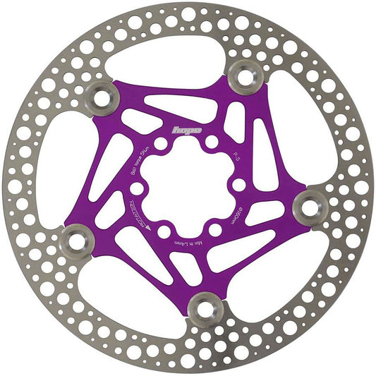 Road Floating Rotor, 160mm - Purple - LoamLabs