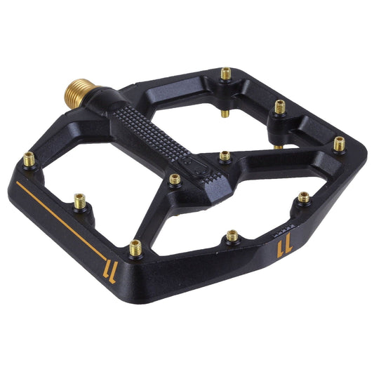 Stamp 11 Large Platform Pedals, Black - LoamLabs