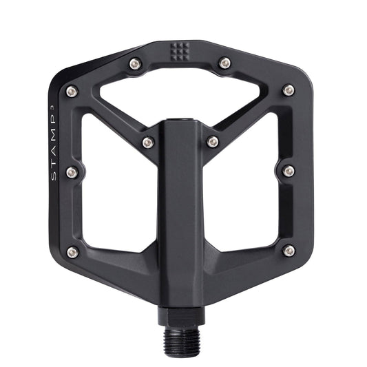 Stamp 3 Small Magnesium Platform Pedals, Black - LoamLabs