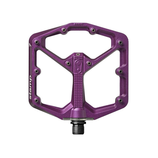 Stamp 7 Large Platform Pedals, Purple - LoamLabs