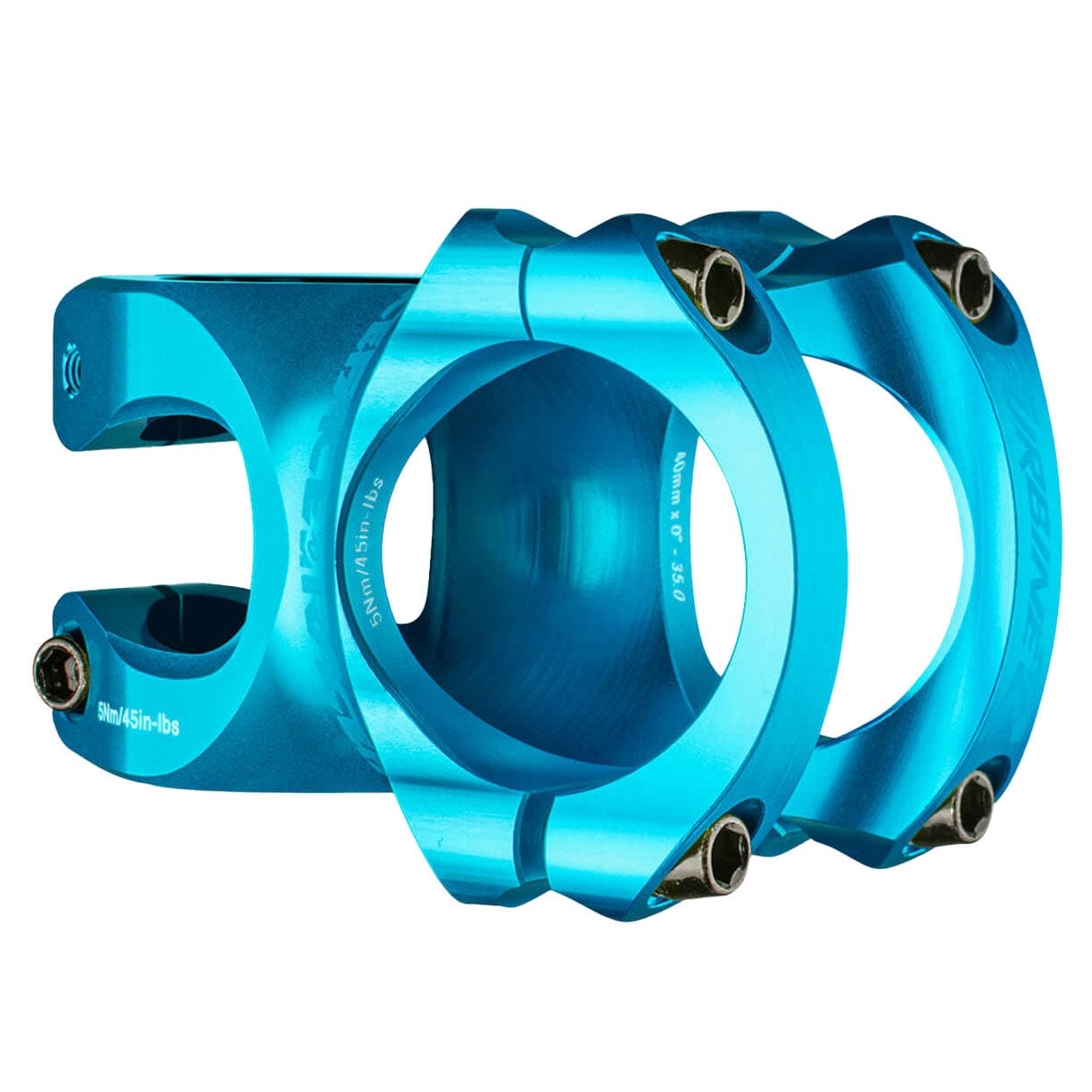 Turbine - R Stem, (35.0) 0d x 40mm, Turquoise - LoamLabs