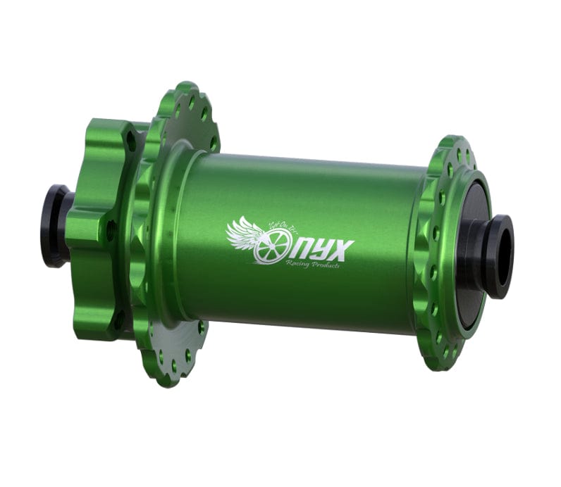 Vesper 6B F Hub, 12x100mm 24h - Green (Anodized) - LoamLabs