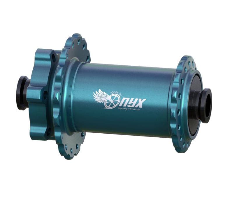 Vesper 6B F Hub, 12x100mm 24h - Turquoise (Anodized) - LoamLabs