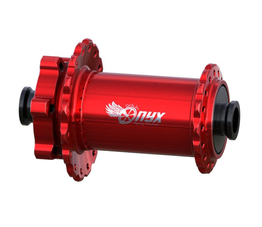 Vesper 6B F Hub, 15x110mm 28h - Candy Red  - LoamLabs