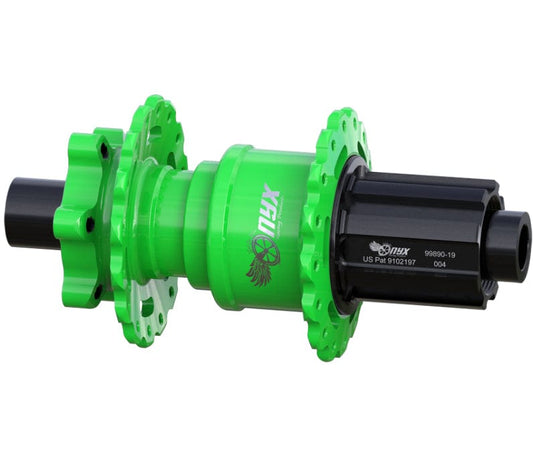 Vesper 6B R Hub, 12x142mm HG11 28h - Hi - Vis Green  - LoamLabs