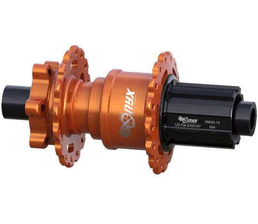 Vesper 6B R Hub, 12x142mm HG11 28h - Orange (Anodized) - LoamLabs