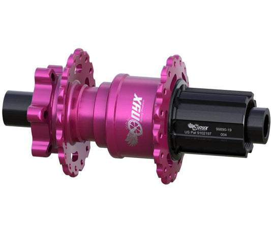 Vesper 6B R Hub, 12x142mm HG11 28h - Pink (Anodized) - LoamLabs