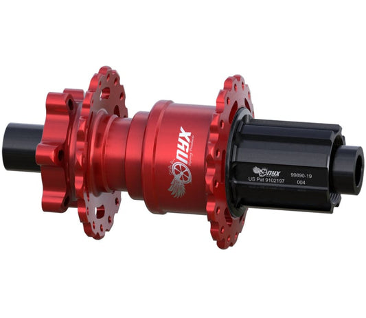 Vesper 6B R Hub, 12x142mm HG11 28h - Red (Anodized) - LoamLabs