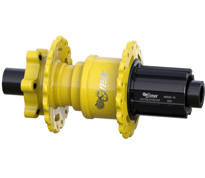 Vesper 6B R Hub, 12x150mm MS 32h - Cardinal Yellow