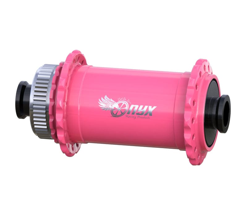 Vesper CL F Hook Flange Hub, 12x100mm 24h - Hi - Vis Pink - LoamLabs