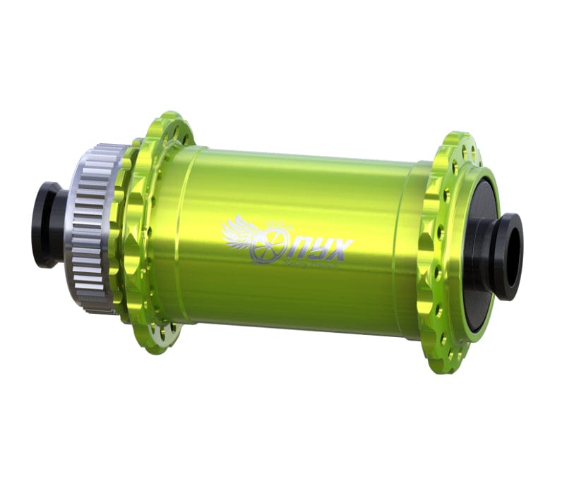 Vesper CL F Hook Flange Hub, 12x100mm 28h - Antifreeze Green - LoamLabs