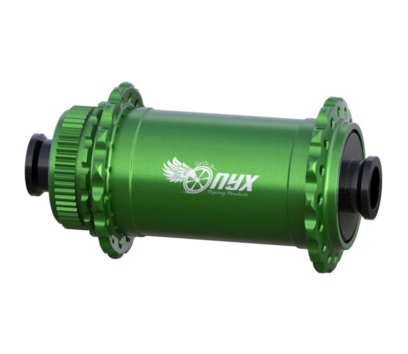 Vesper CL F Hub, 12x100mm 24h - Green (Anodized) - LoamLabs