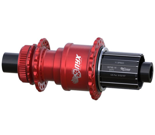 Vesper CL R Hub, 12x142mm XDR 24h - Red (Anodized) - LoamLabs