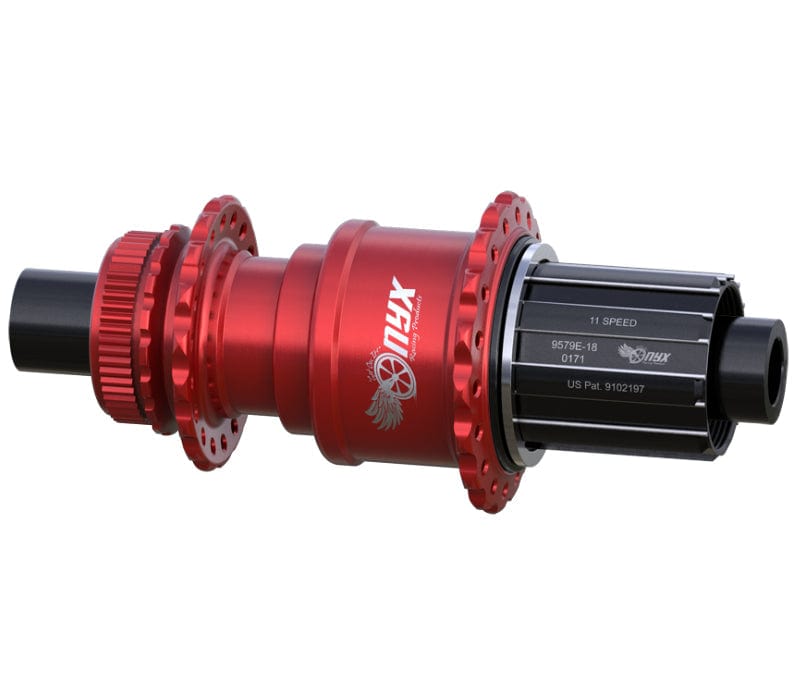 Vesper CL R Hub, 12x148mm HG 24h - Red (Anodized) - LoamLabs