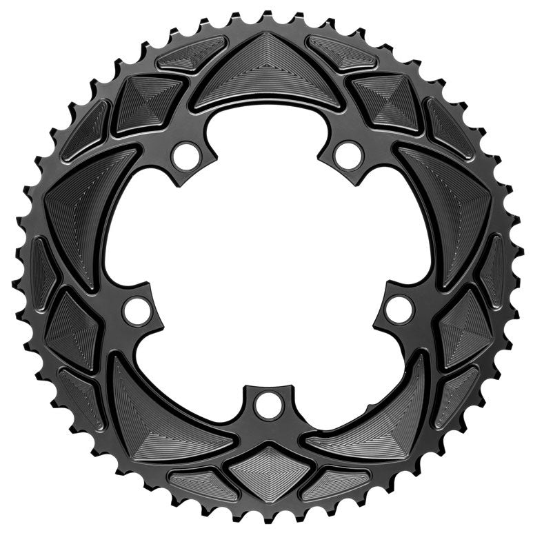 Round Chainring, 5x110BCD 50T - Black